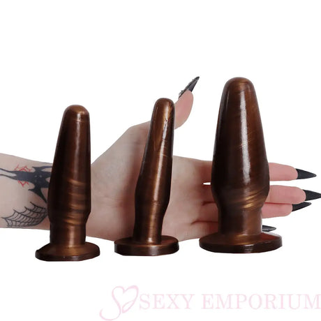 Caramel Swirl Beginner’s Anal Training Set - Fast Shipping - Dildos United Kingdom Stoke-on-trent