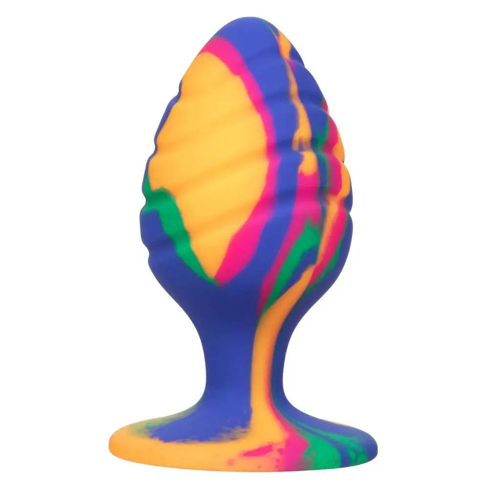 Cheeky Large Swirl Tie Dye Butt Plug - Save 15% - Fast Shipping - Sale United Kingdom Stoke-on-trent