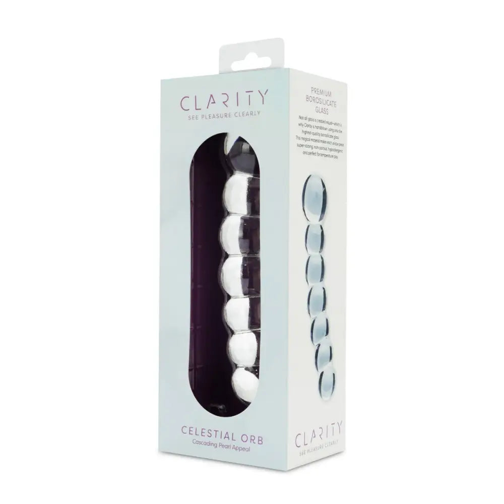 Clarity - Glass Dildo - Celestial Orb - Save 15% - Fast Shipping - Dildos United Kingdom Stoke-on-trent
