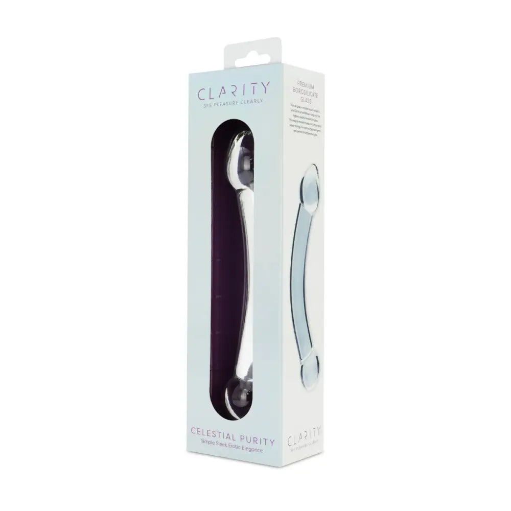 Clarity - Glass Dildo - Celestial Purity - Save 15% - Fast Shipping - Dildos United Kingdom Stoke-on-trent