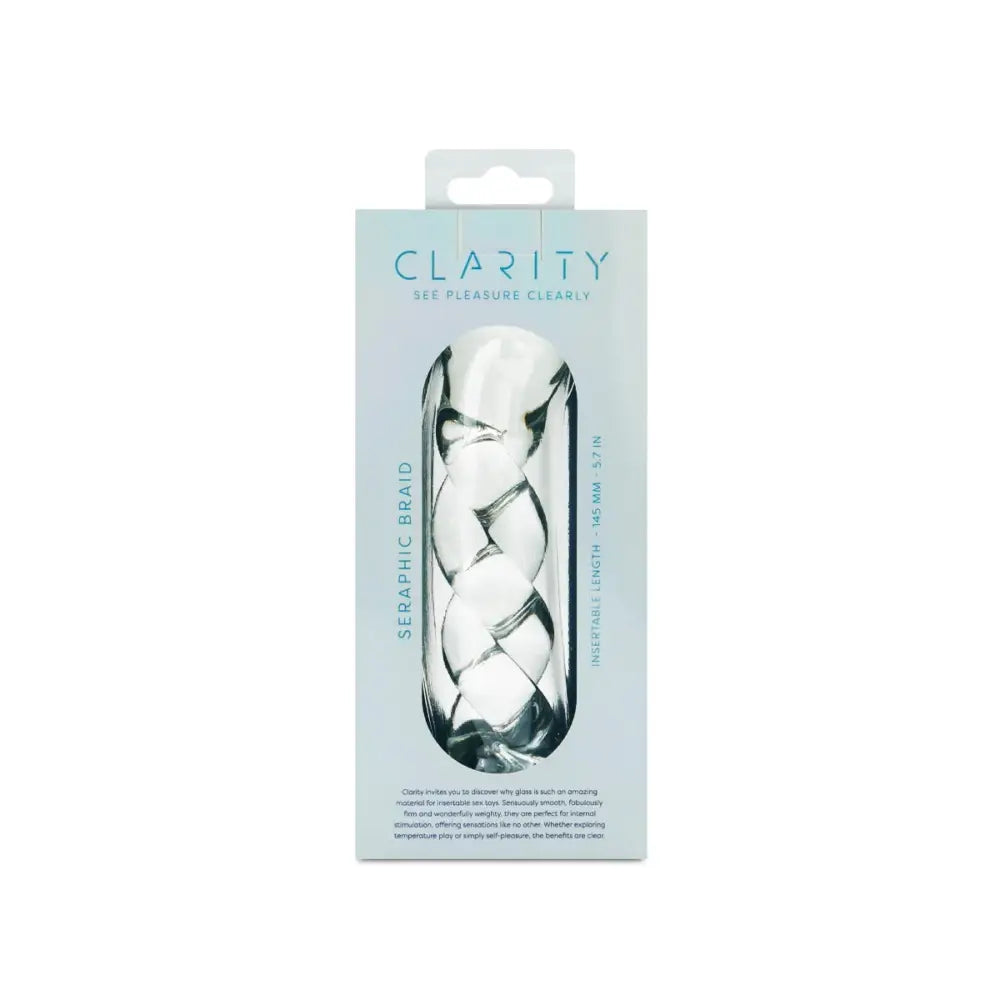 Clarity - Glass Dildo - Seraphic Braid - Save 10% - Fast Shipping - United Kingdom Stoke-on-trent