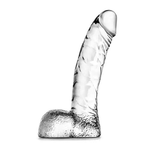 Clear Realistic Dildo with Balls 5.5 Inch - Anal Dildos - Save 20% - Fast Shipping - United Kingdom Stoke-on-trent