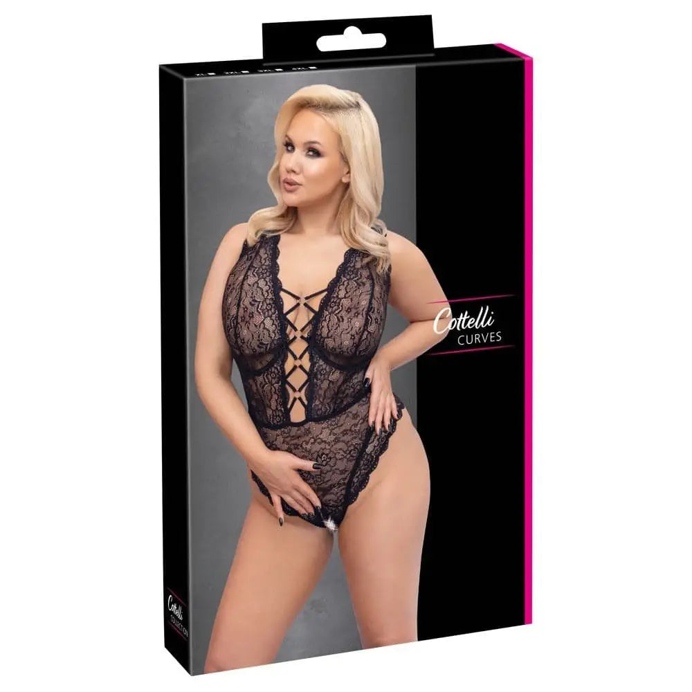 Cottelli Curve Open Crotch Body - Save 20% - Fast Shipping - Sale United Kingdom Stoke-on-trent