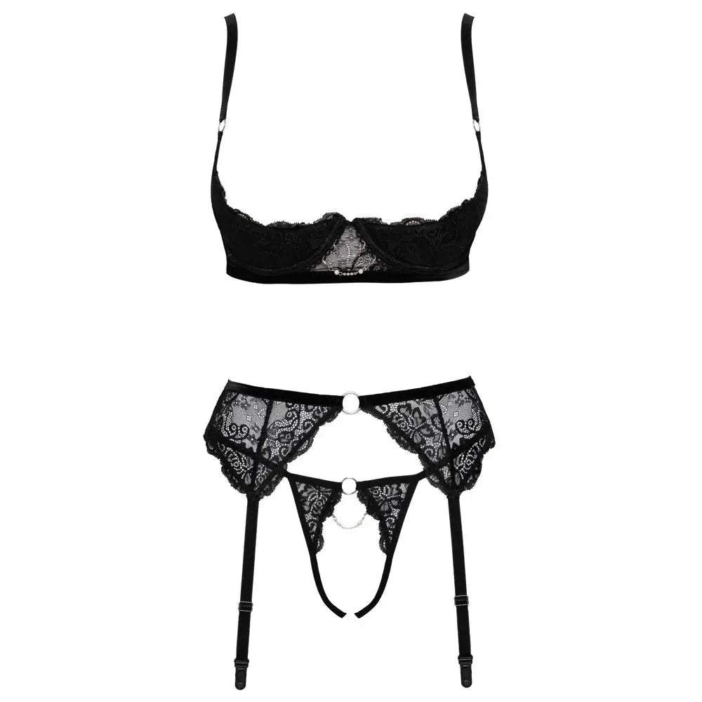 Cottelli Erotic Trio Bra Set - Fast Shipping - Sale United Kingdom Stoke-on-trent