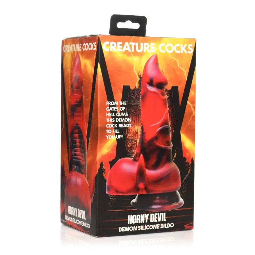 Creature Cocks Horny Devil Demon Silicone Dildo - Save 15% - Fast - United Kingdom Stoke-on-trent