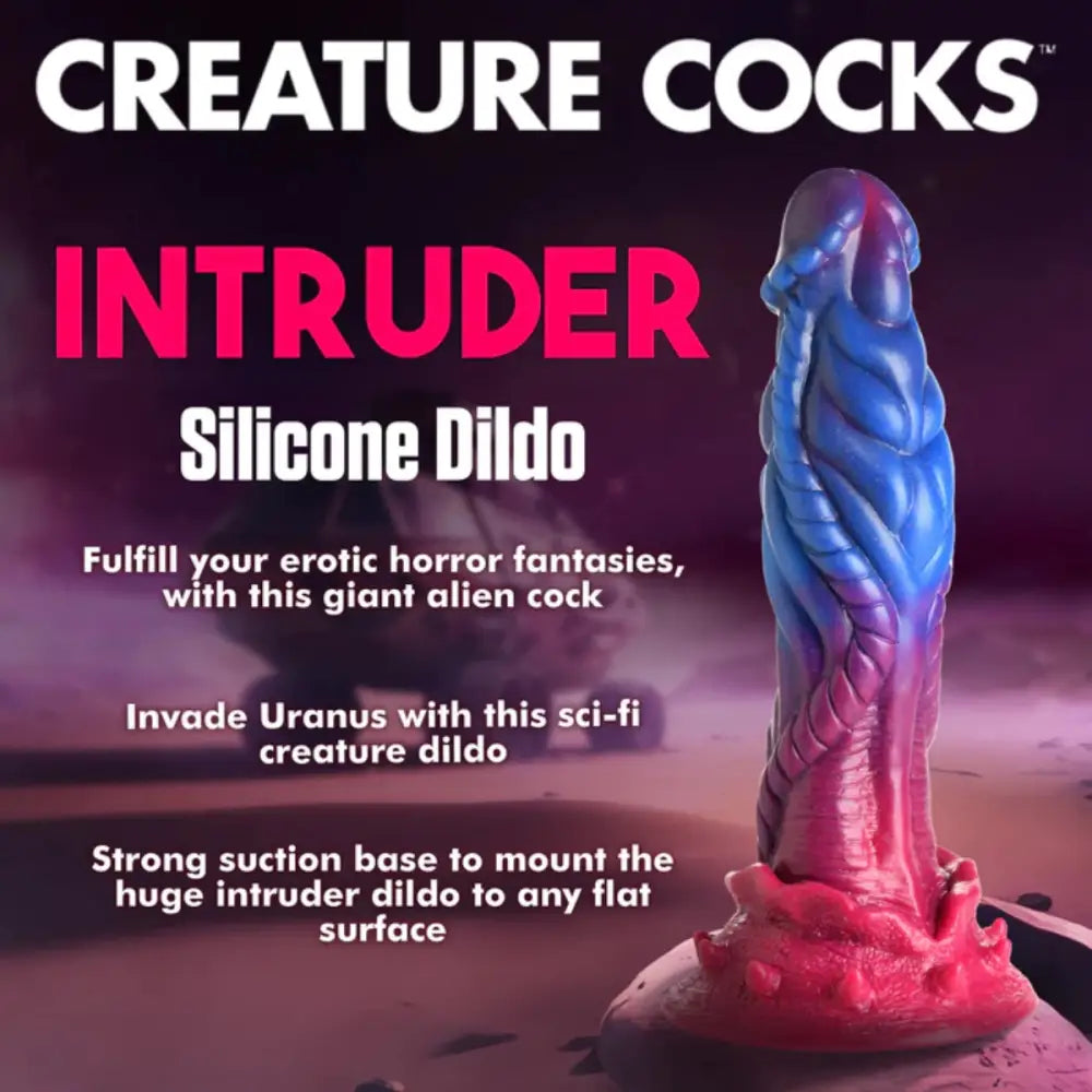 Creature Cocks Intruder Alien Silicone Dildo - Save 15% - Fast - United Kingdom Stoke-on-trent