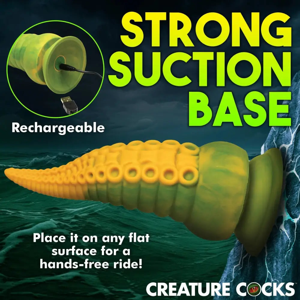 Creature Cocks Monstropus 2.0 Vibrating Tentacle Silicone Dildo - Save 15% - United Kingdom Stoke-on-trent