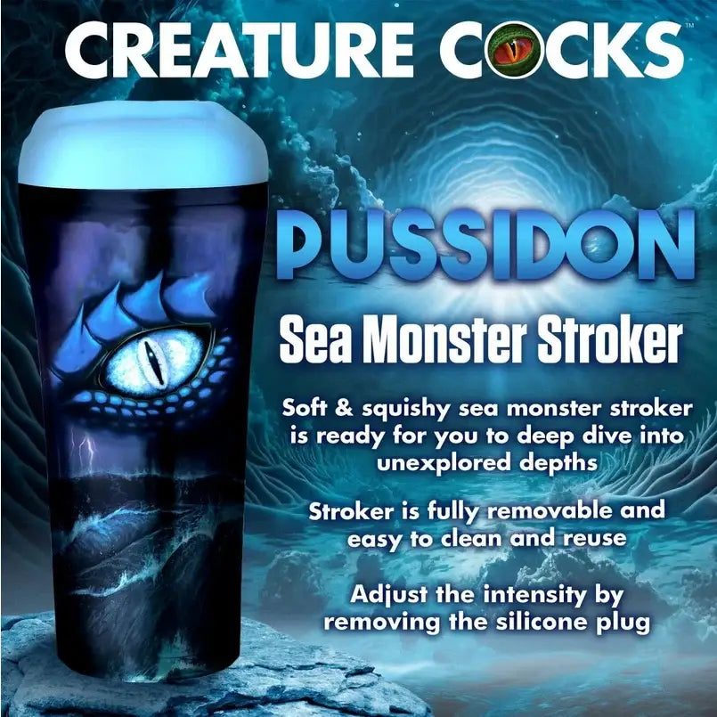 Creature Cocks Pussidon Sea Monster Stroker - Save 35% - Fast Shipping - Sale United Kingdom Stoke-on-trent