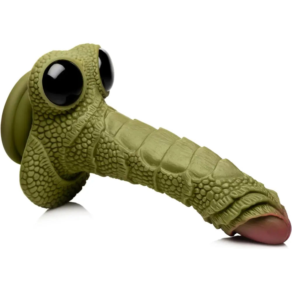 Creature Cocks Swamp Monster Scaly Silicone Dildo Green - Save 25% - 10% - Dildos United Kingdom Stoke-on-trent