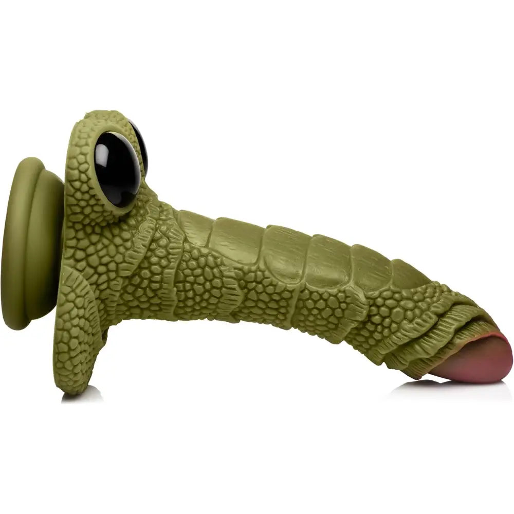 Creature Cocks Swamp Monster Scaly Silicone Dildo Green - Save 25% - 10% - Dildos United Kingdom Stoke-on-trent