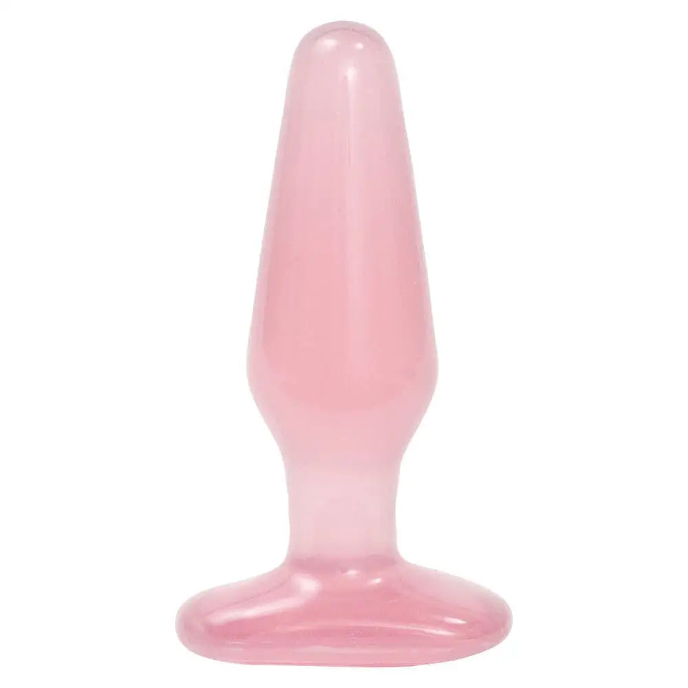 Crystal Jellies Medium Butt Plug Pink - Save 15% - Fast Shipping - Sale United Kingdom Stoke-on-trent