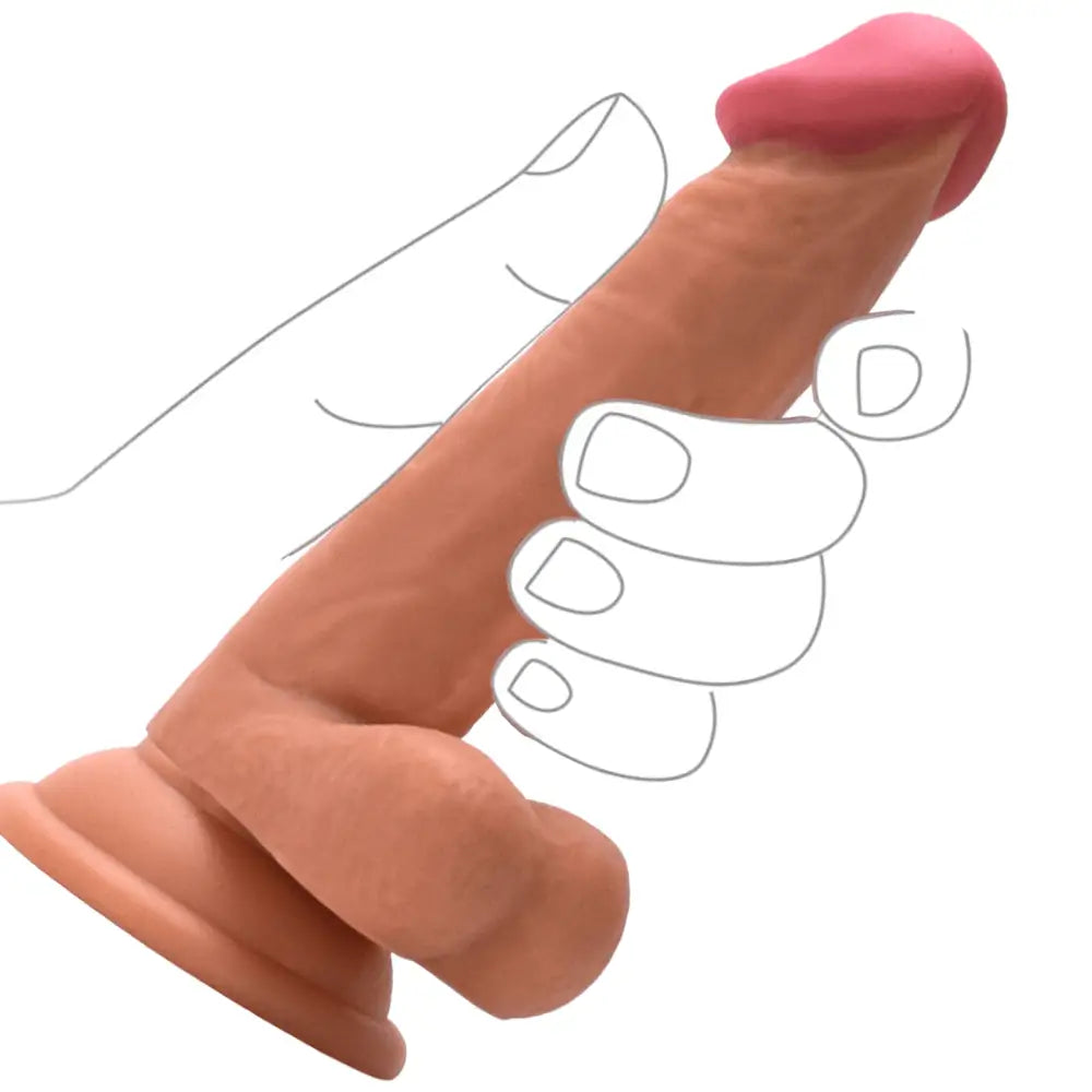 Dildo Sex Toy Suction Cup Realistic 7-8-9+ Inch Real Feel for Women/men/couples - Original Sexy Emporium – our Exclusive Collection United