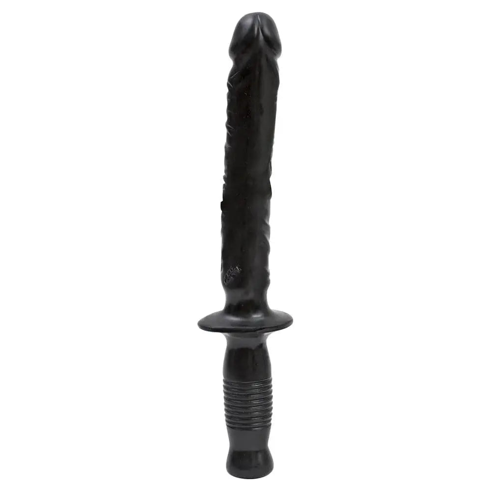 Doc Johnson Classic Man Handler Dildo Black 14.5in - Save 20% - Fast - United Kingdom Stoke-on-trent