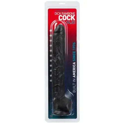 Doc Johnson Dick Rambone Black - Realistic Dildos - Save 15% - Fast Shipping - Dildo United Kingdom Stoke-on-trent