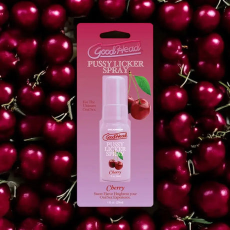 Doc Johnson Pussy Licker Spray 29ml Flavour Taste Enhancer Oral Sex Cunnilingus - Save 10% - Pussy Licker Spray - Essentials United Kingdom