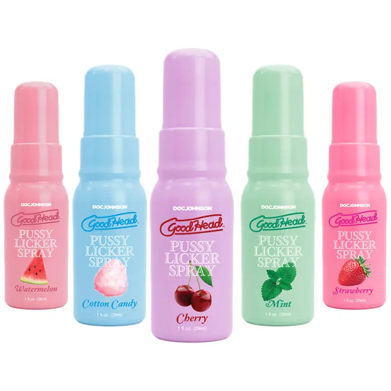 Doc Johnson Pussy Licker Spray 29ml Flavour Taste Enhancer Oral Sex Cunnilingus - Pussy Licker Spray - Essentials United Kingdom