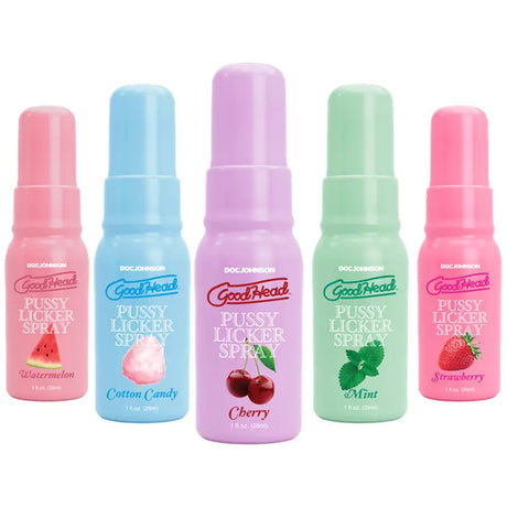 Doc Johnson Pussy Licker Spray 29ml Flavour Taste Enhancer Oral Sex Cunnilingus - Pussy Licker Spray - Essentials United Kingdom