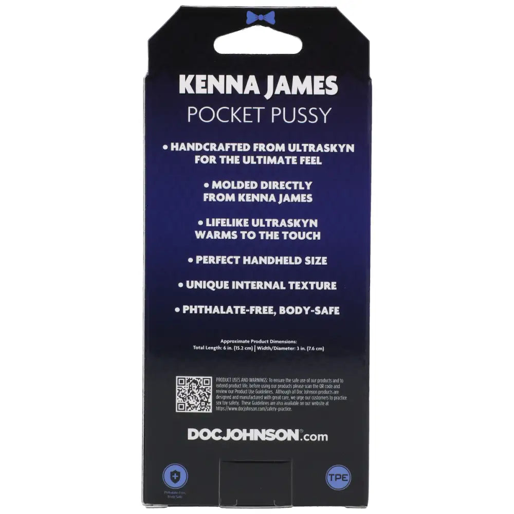 Doc Johnson Signature Strokers Kenna James Ultraskyn Pocket Pussy - Save 15% - Ultraskyn - Sale United Kingdom Stoke-on-trent