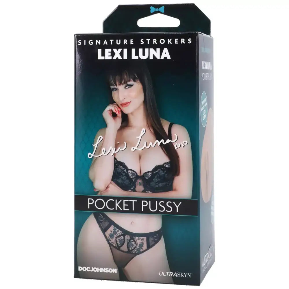 Doc Johnson Signature Strokers Lexi Luna Ultraskyn Pocket Pussy - Save 15% - Ultraskyn - Sale United Kingdom Stoke-on-trent