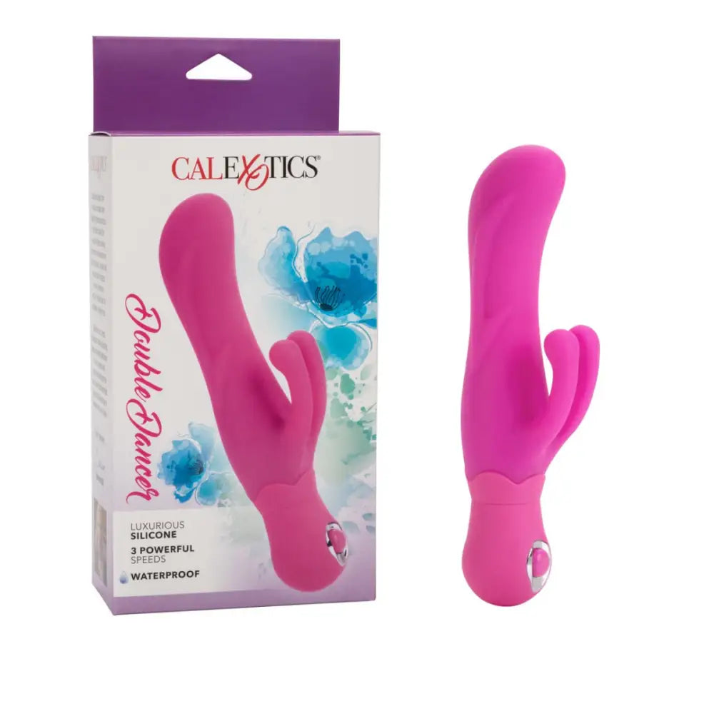 Double Dancer - Pink - Save 15% - Fast Shipping - Vibrator United Kingdom Stoke-on-trent