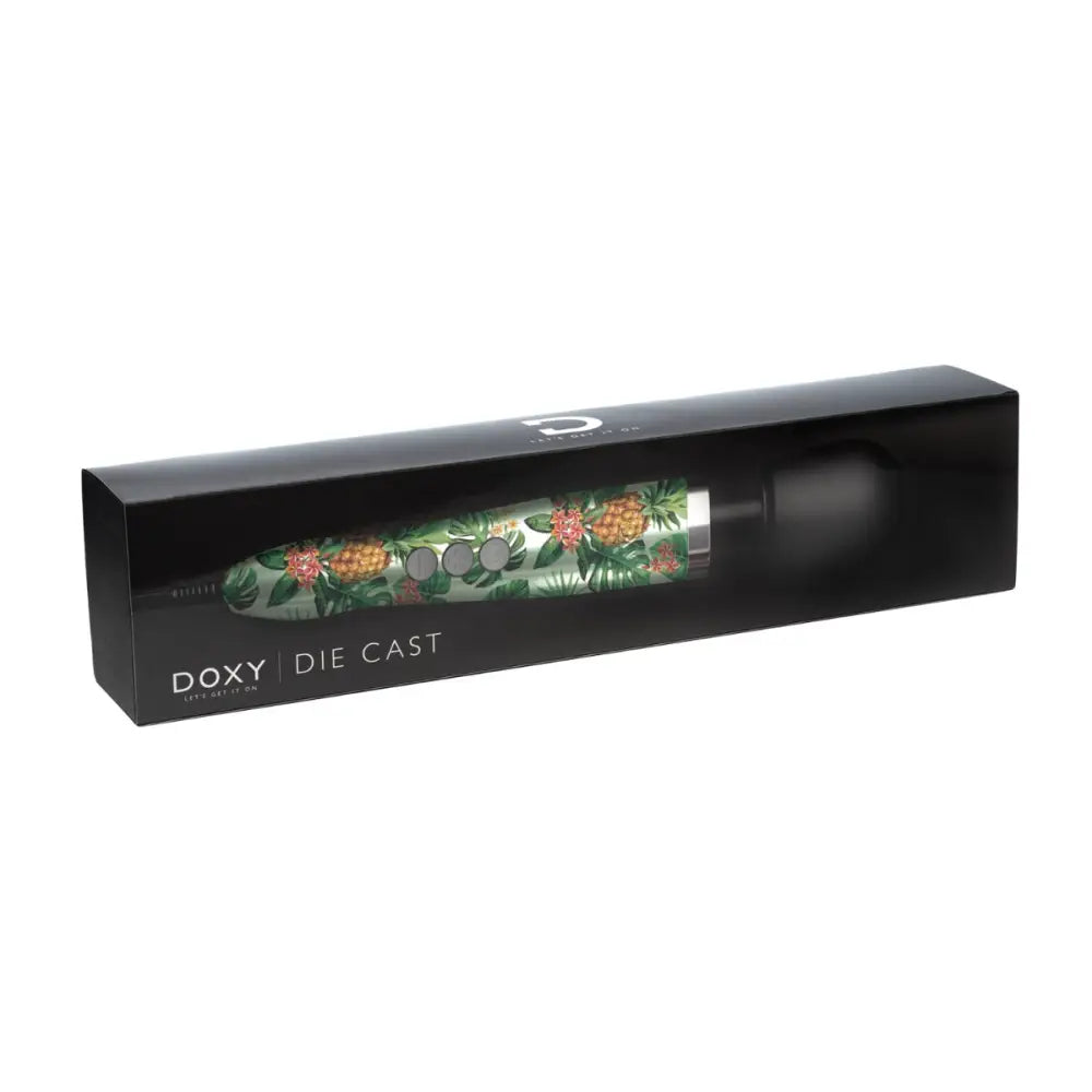 Doxy Die Cast - Pineapple Hydrographic - Save 10% - Fast Shipping - Vibrator United Kingdom Stoke-on-trent