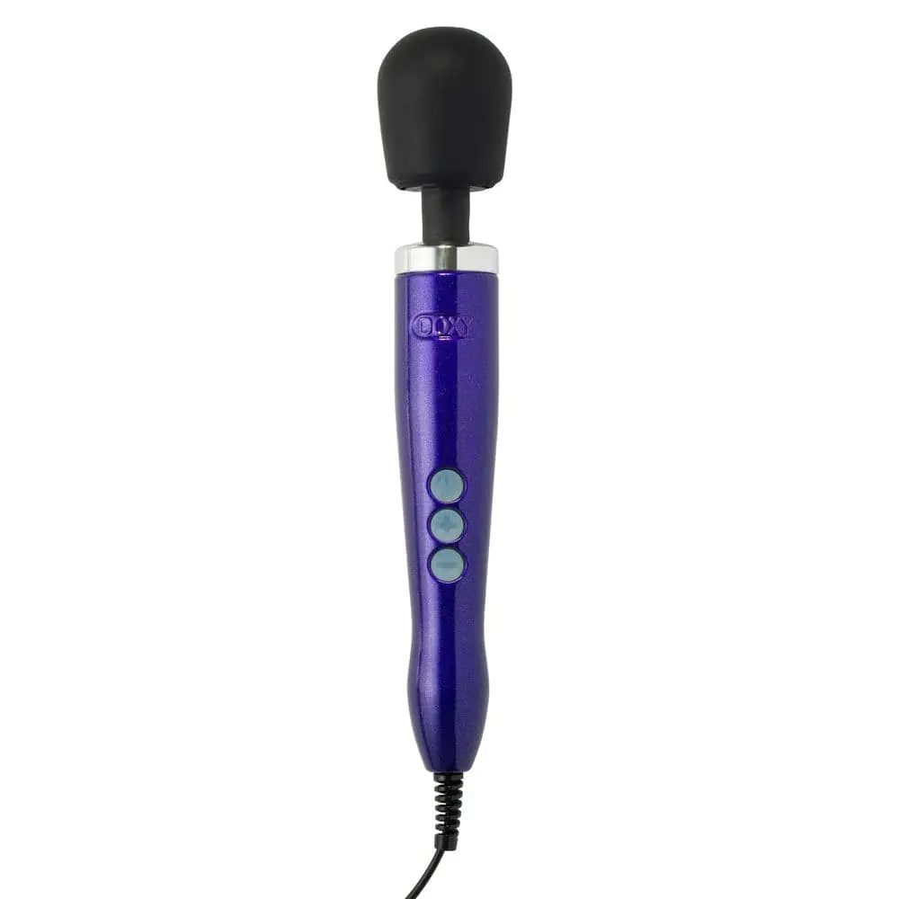 Doxy Die Cast Wand Massager Purple Uk Plug - Save 20% - Purple Uk - Fast Shipping - Vibrator United Kingdom Stoke-on-trent