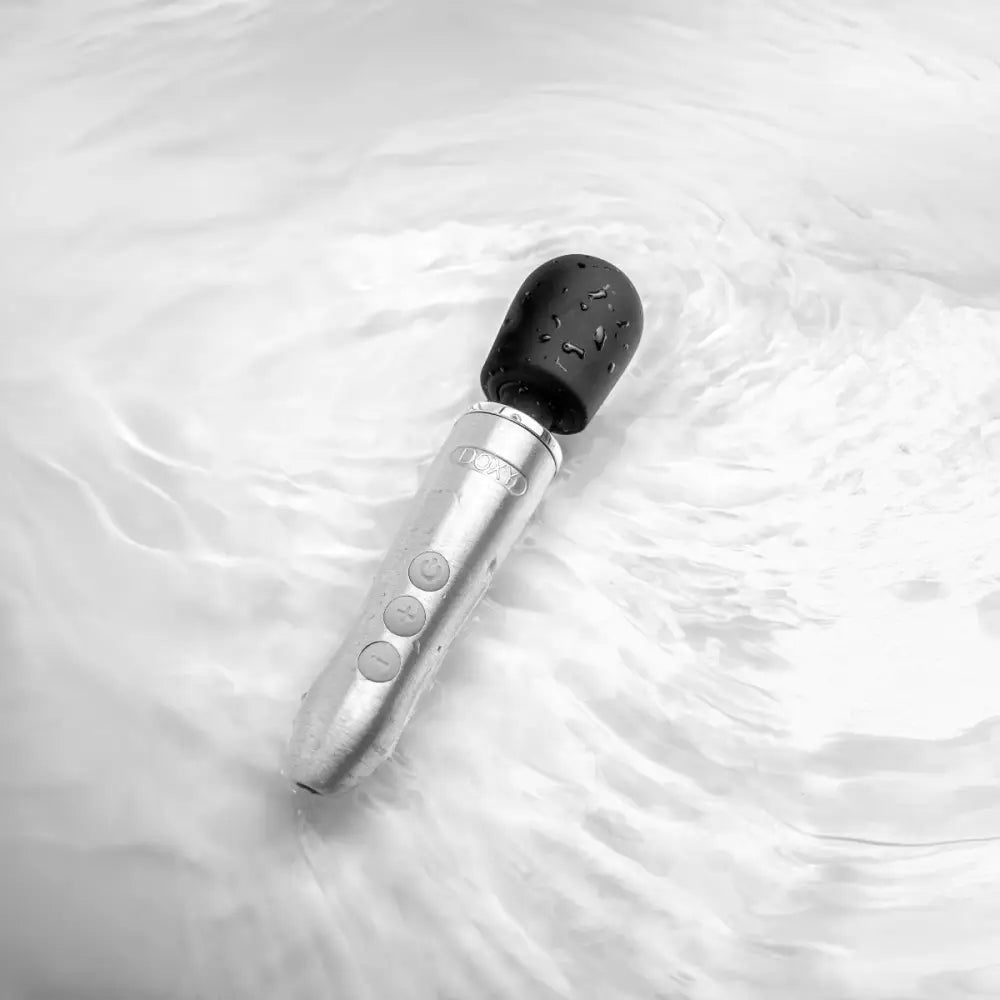 Doxy Go - Brushed Metal - Save 15% - Fast Shipping - Vibrator United Kingdom Stoke-on-trent