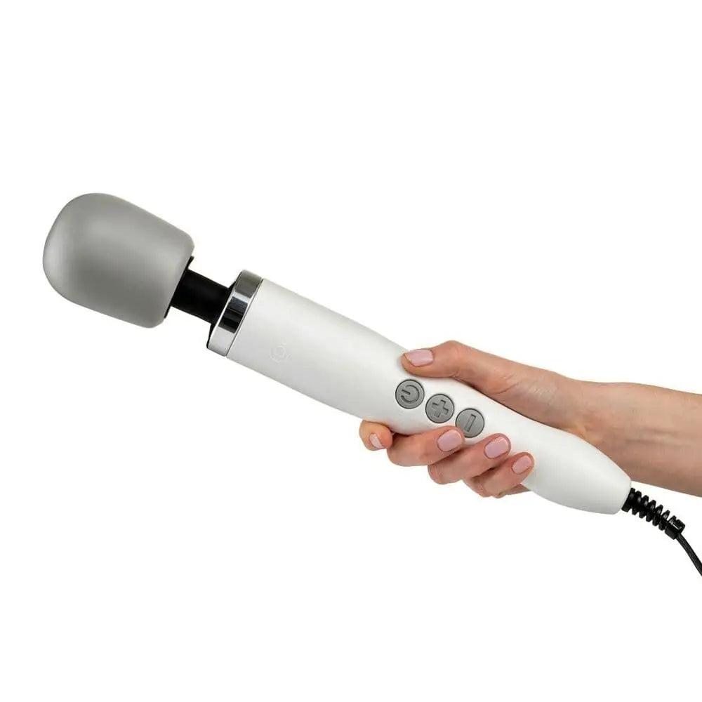 Doxy Wand Massager White - Save 20% - Fast Shipping - Vibrator United Kingdom Stoke-on-trent
