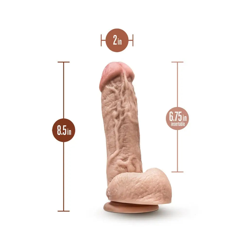 Dr. Skin Mr. d 8.5 Inch Dildo with Balls - Save 20% - d with - Fast Shipping - United Kingdom Stoke-on-trent