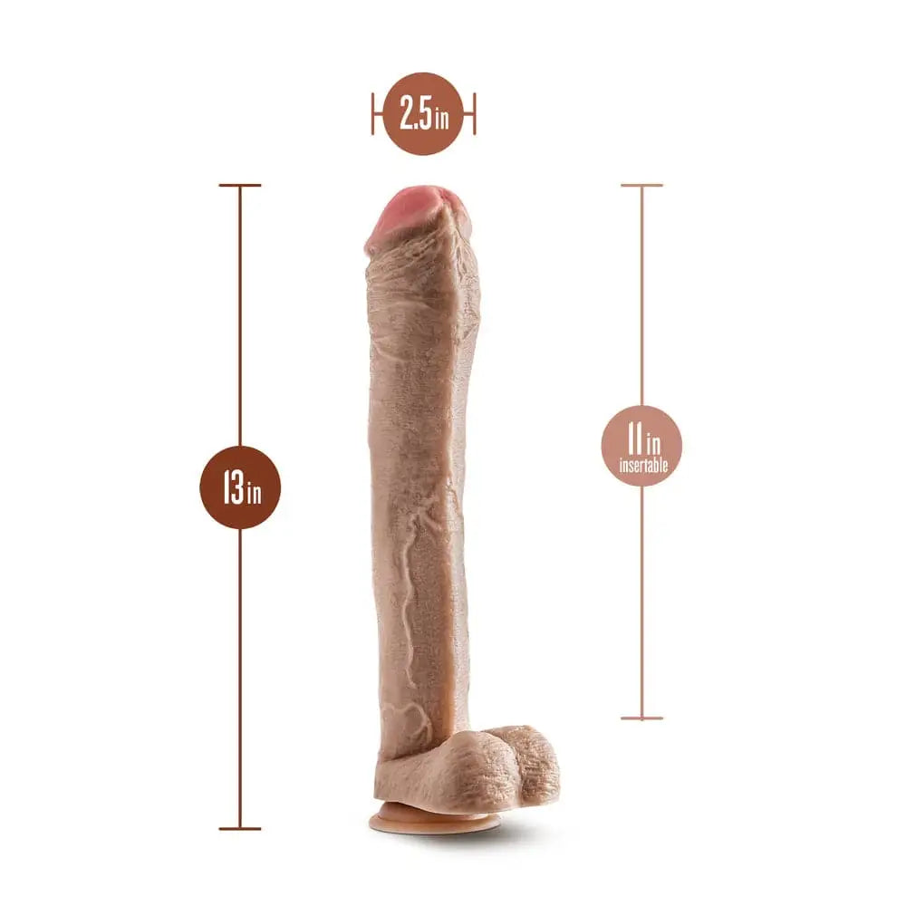 Dr. Skin Mr. Ed 13 Inch Dildo with Balls - Save 15% - with - Fast Shipping - United Kingdom Stoke-on-trent