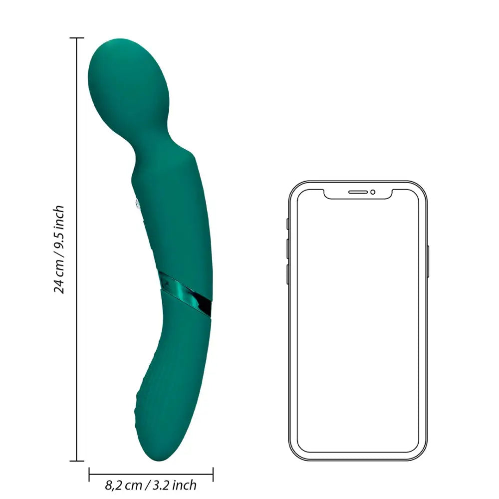 Dual End Vibrating Wand - Fast Shipping - Vibrator United Kingdom Stoke-on-trent
