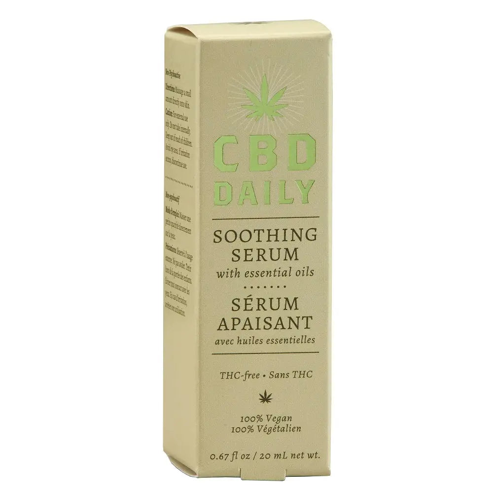 Earthly Body Cbd Daily Soothing Serum Original Strength 20ml - Cbd - Fast - Sex Essentials United Kingdom Stoke-on-trent