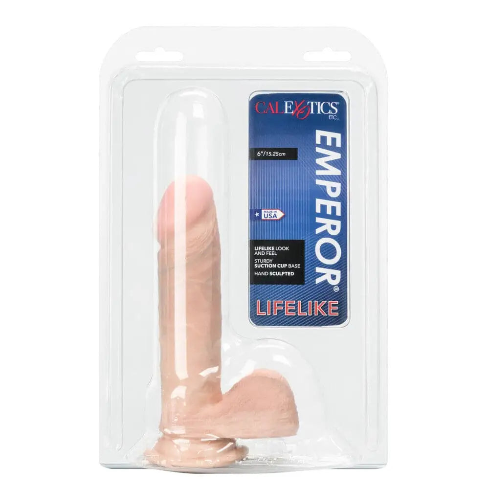 Emperor 7.5 Inch Life Like Dildo Ivory - Save 20% - Fast Shipping - United Kingdom Stoke-on-trent