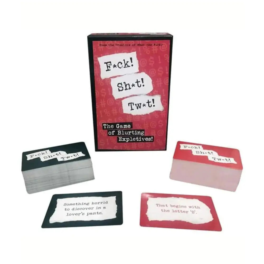 F*ck! Sh*t! Tw*t! Card Game - Save 20% - Fast Shipping - Sale United Kingdom Stoke-on-trent