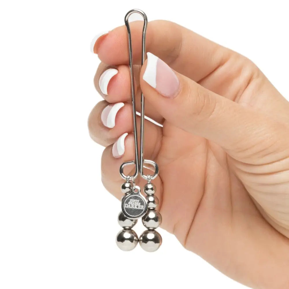 Fifty Shades Darker just Sensation Beaded Clitoral Clamp - Save 20% - just - Fast - Sale United Kingdom Stoke-on-trent
