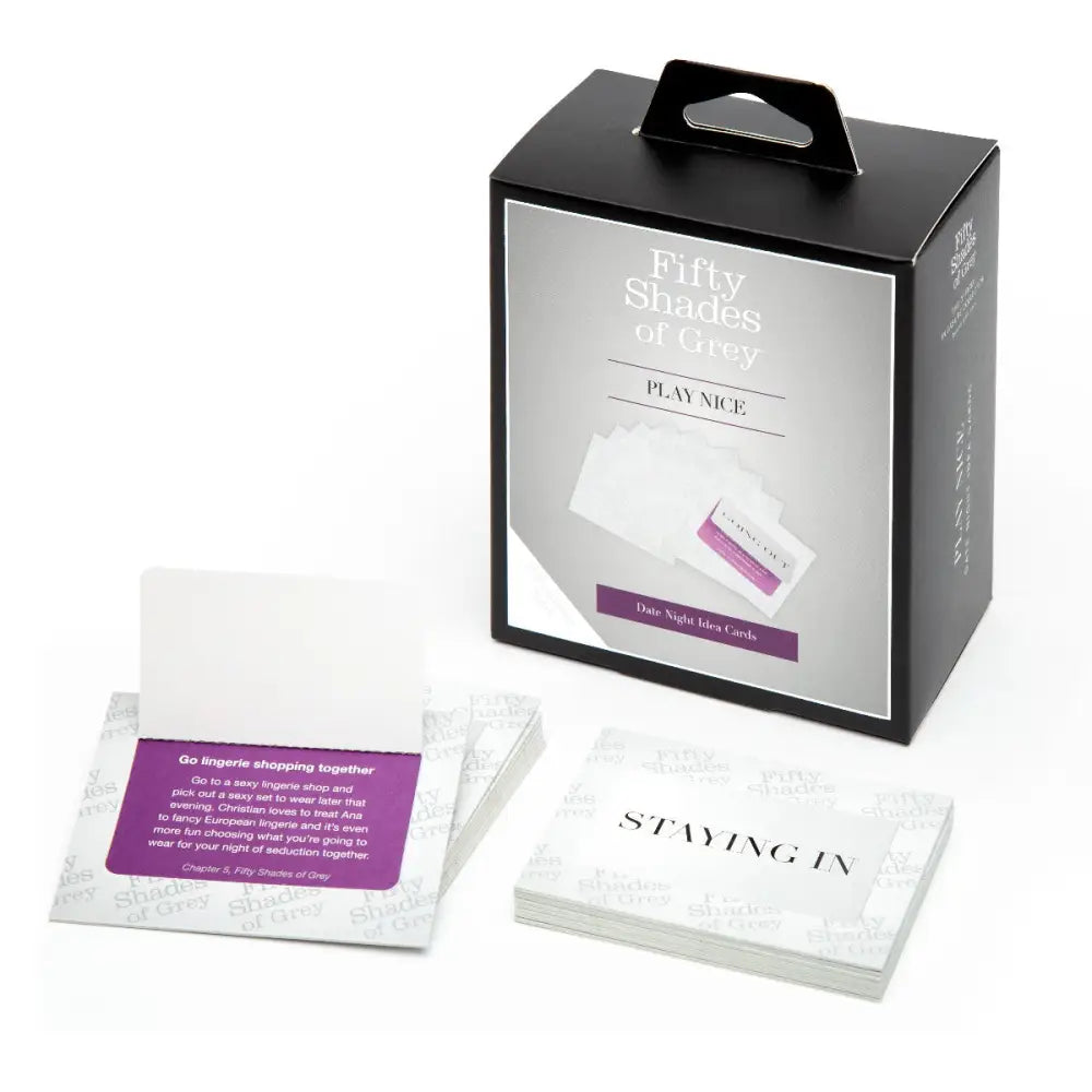 Fifty Shades of Grey Play Nice Date Night Card Game - Save 10% - Fast Shipping - Sale United Kingdom Stoke-on-trent