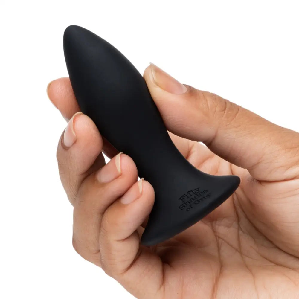 Fifty Shades of Grey Sensation Rechargeable Vibrating Butt Plug - Save 20% - Anal Vibrators United Kingdom Stoke-on-trent