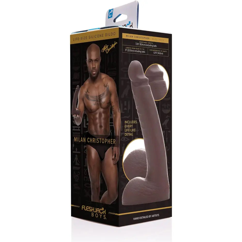 Fleshjack Boys Milan Christopher Silicone Dildo Sex Toy - Save 10% - – Uk - Dildos United Kingdom Stoke-on-trent