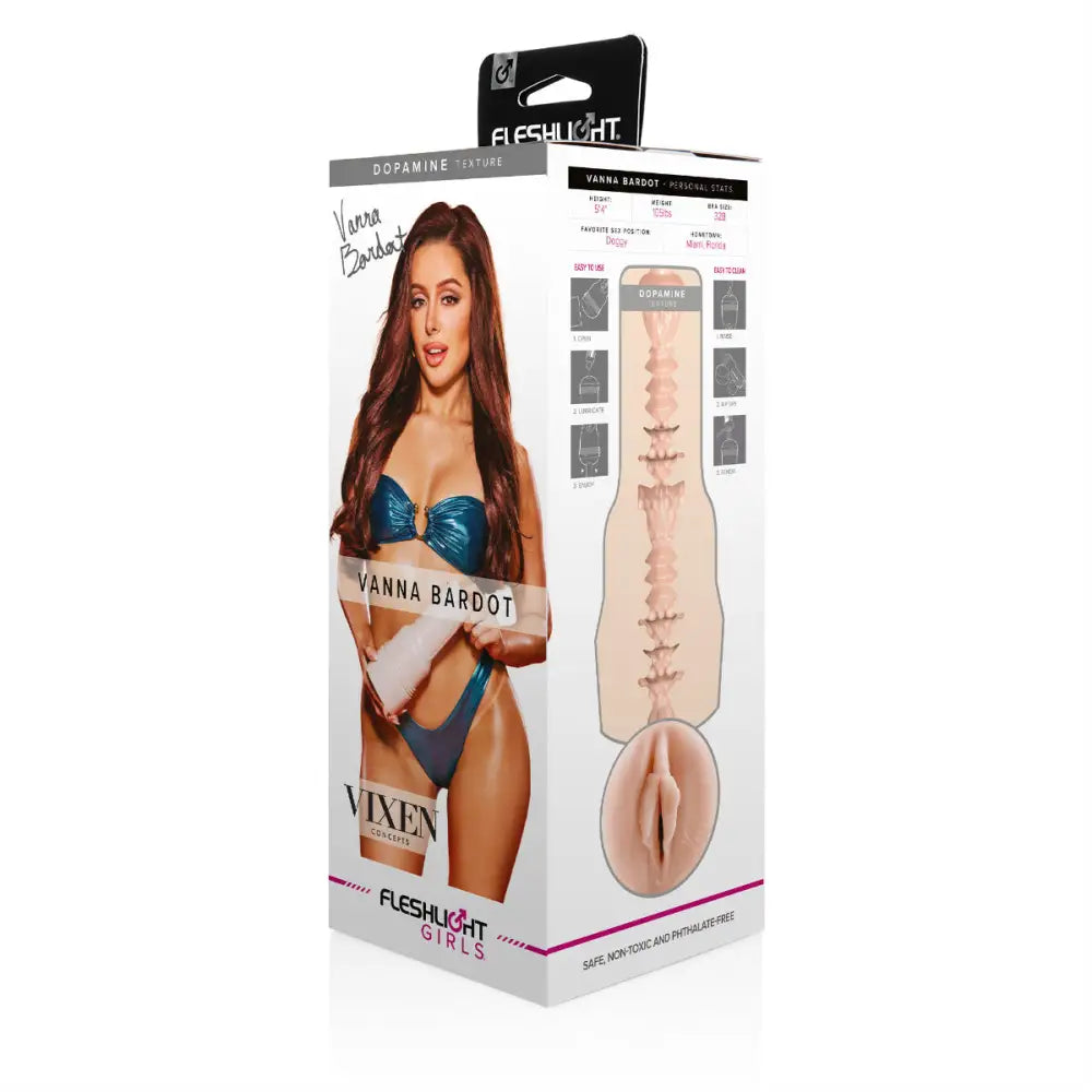 Fleshlight Girls - Vanna Bardot Dopamine - Save 5% - Fast Shipping - Sale United Kingdom Stoke-on-trent