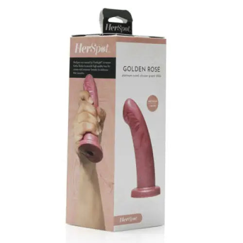Fleshlight Herspot Dildos Golden Rose - Medium - Save 15% - Herspot - Fast Shipping - United Kingdom Stoke-on-trent