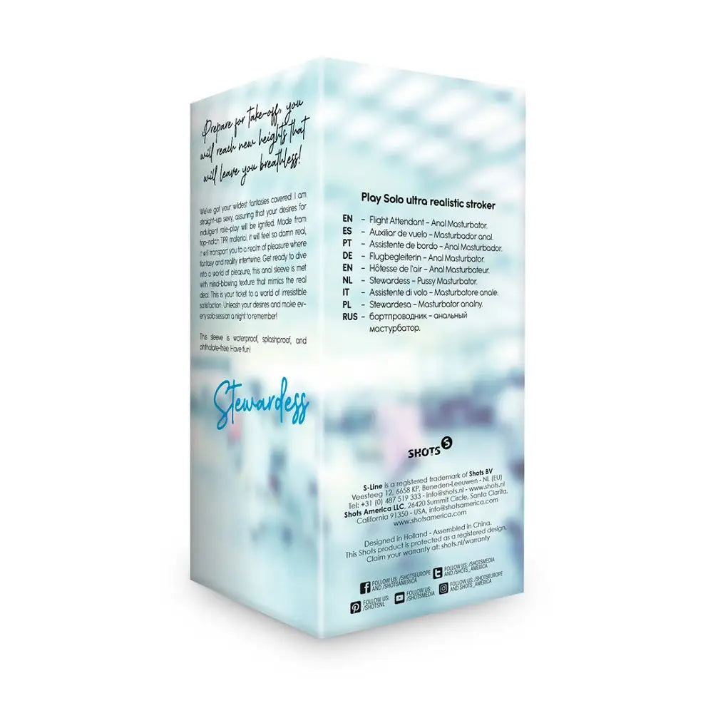 Flight Attendant Anus Masturbator - Fast Shipping - Male Masturbators United Kingdom Stoke-on-trent