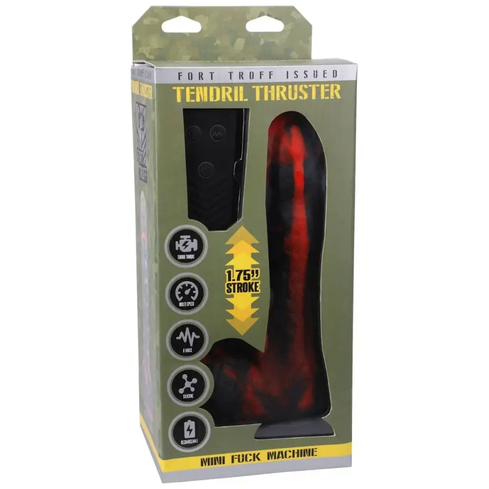 Fort Troff - Tendril Thruster - Mini Fuck Machine - Rechargeable Silicone with Remote - Save 5% - Dildo United Kingdom Stoke-on-trent