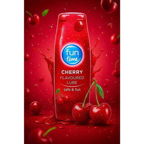 Fun Time Cherry Lubricant 75ml - Save 30% - Fast Shipping - Sale United Kingdom Stoke-on-trent