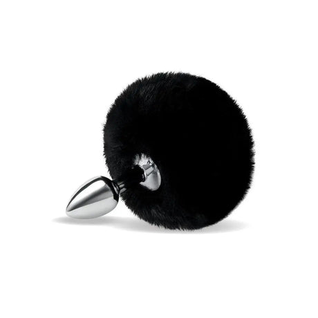 Furry Tales Black Bunny Tail Butt Plug - Save 15% - Fast Shipping - Sale United Kingdom Stoke-on-trent