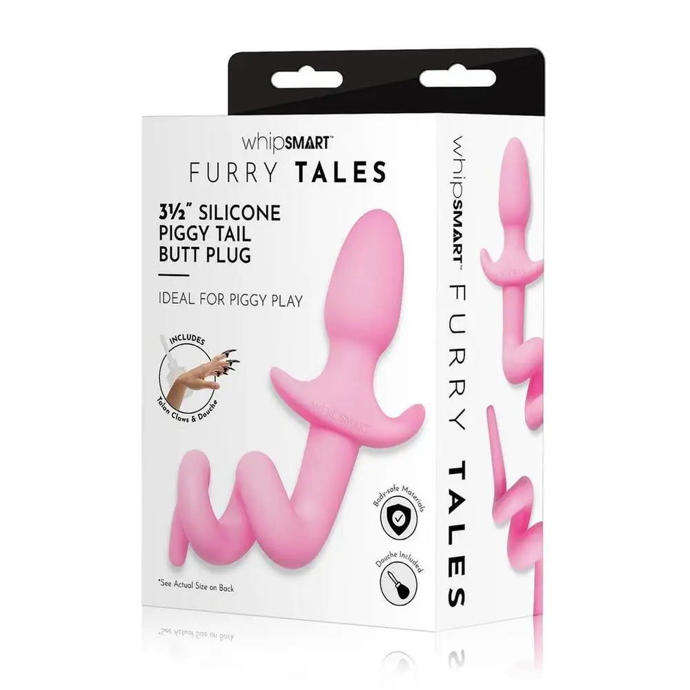 Furry Tales Silicone Piggy Tail Butt Plug - Save 15% - Fast Shipping - Sale United Kingdom Stoke-on-trent