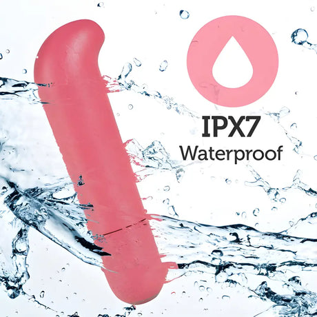 Gaia Biodegradable Eco G-spot Vibrator Coral - Bullet Vibrators - Save 15% - G-spot - Fast Shipping - United Kingdom Stoke-on-trent