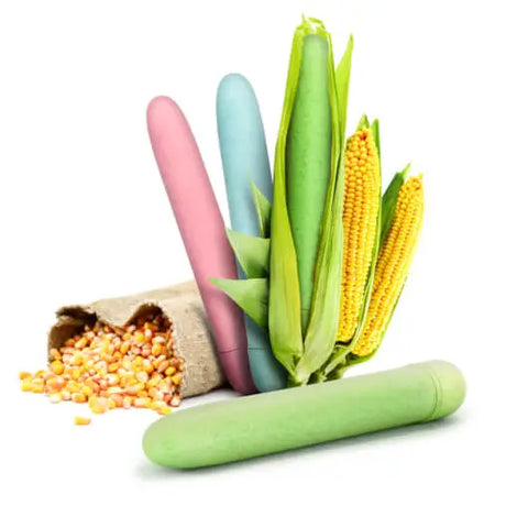 Gaia Biodegradable Eco Vibrator Blue - Bullet Vibrators - Save 15% - Fast Shipping - United Kingdom Stoke-on-trent