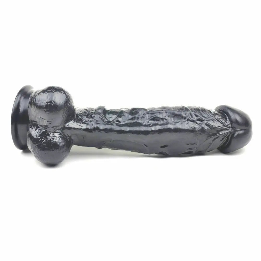 Gargantua Realistic 9.5 Inch Dildo Black - Dildos - Save 30% - Fast Shipping - United Kingdom Stoke-on-trent