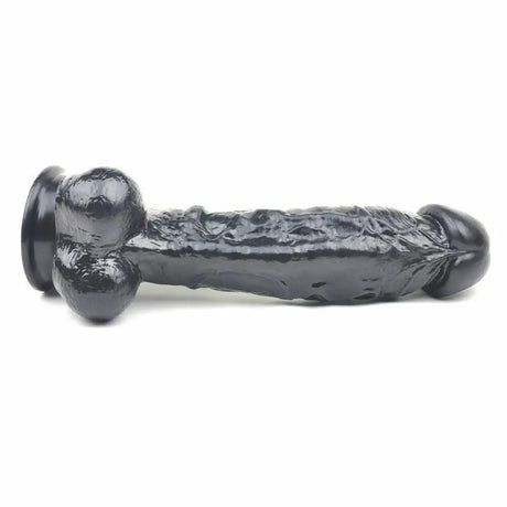 Gargantua Realistic 9.5 Inch Dildo Black - Dildos - Save 30% - Fast Shipping - United Kingdom Stoke-on-trent