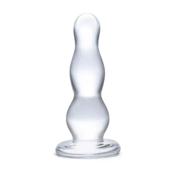 Glas Glass Butt Plug Clear (4’’) - Sex Toys - Save 15% - Fast Shipping - Sale United Kingdom Stoke-on-trent